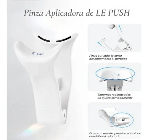 Pestañas Magnéticas Le Push Classic Mega Natural Curvatura C 2.3cm · 17287 · foto 06