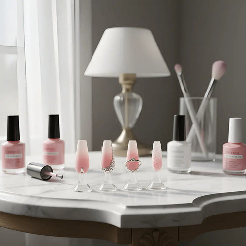 Insumos Para Uñas Varios Plateado