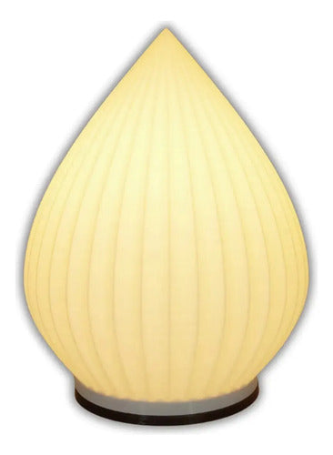 Lámpara Velador Led Moderno Nórdico Impresion 3d Cónico Th3d
