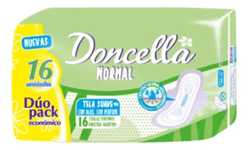 Toallas Femeninas Doncella Normal con Perfume X 16 · 2190 · foto 01