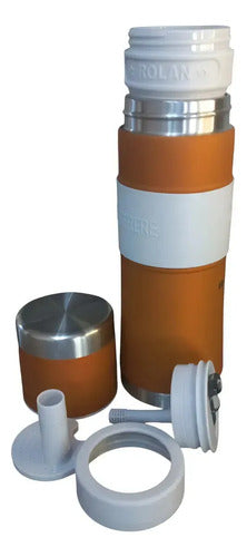 Mate Listo Autocebante Rolan Acero Inoxidable 750ml Dorado Oscuro · 15681 · foto 01