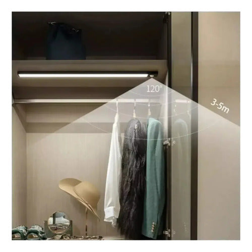 Barra de Luz LED 30cm USB Aluminio Recargable con Sensor para Cocina · 15796 · foto 05