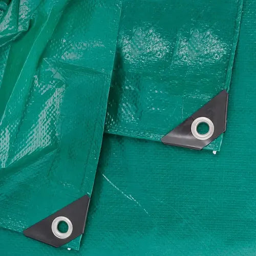 Lona Rafia Cubre Cerco 1,5 X 10 M Con Ojales Reforzada 120 G
