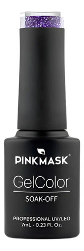 Pink Mask Gel Color Semipermanente Uv Led 7 Ml Color Funky