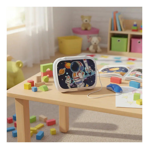 Computadora Interactiva Infantil Bilingüe Azul Petróleo · 16735 · foto 03