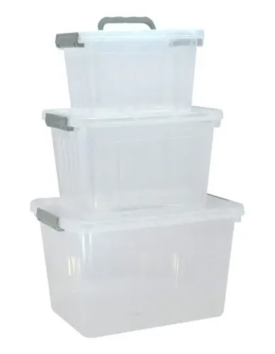 Cajas Organizadoras Plásticas Apilables