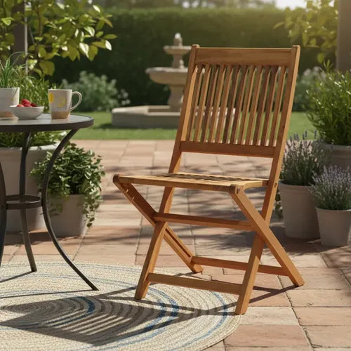 Silla Eucaliptus Cordoba Marrón Claro 1u Córdoba