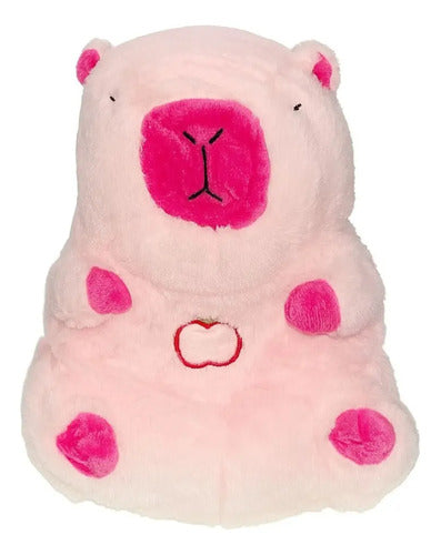Peluche de Capibara de Apego con Movimiento Luces y Música Rosa · 17026 · foto 02