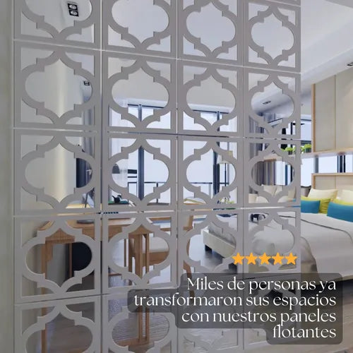 Divisor De Ambientes En Madera Cortina C