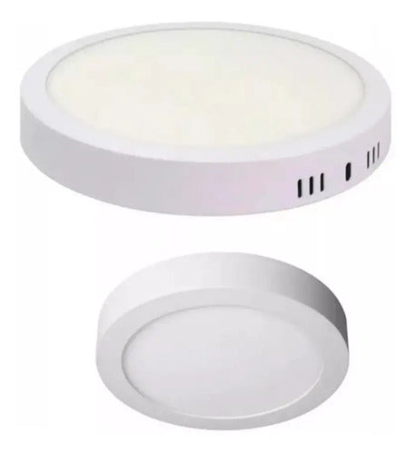 Plafon Led Candela 12w Luz Calida X5u Blanco Cálido