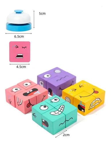 Juego de Mesa de Emociones y Destreza Crazy Toys para 6 Jugadores · 16921 · foto 02