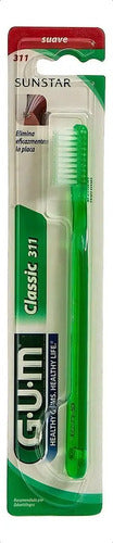 Gum Classic 311 Cepillo de Dientes Suave Plano 3 Hileras · 17579 · foto 02