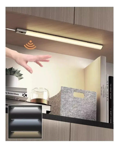 Barra de Luz LED 30cm USB Aluminio Recargable con Sensor para Cocina · 15796 · foto 04