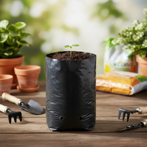 Bolsa De Cultivo / Maceta 4 Litros X 100 Unid.