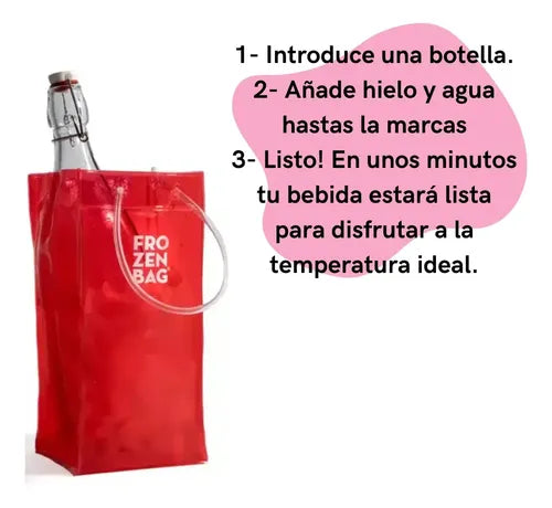 Frozen Bag Classic - Frapera Hielera Enfriadora Plegable Pvc