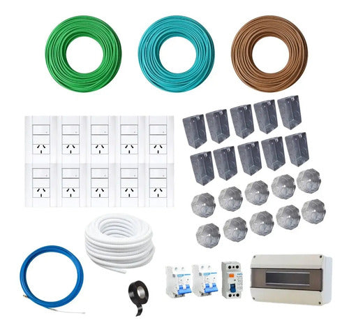 Combo Instalacion Electrica Premium Unip