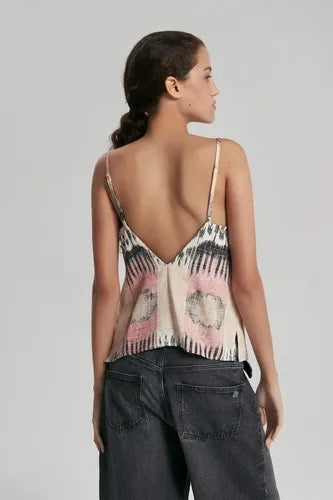 Top Julieta Estampado De Mujer Maria Cher Viscosa Estampado