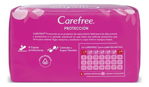 Protectores Diarios Carefree Proteccion Original X Carefree
