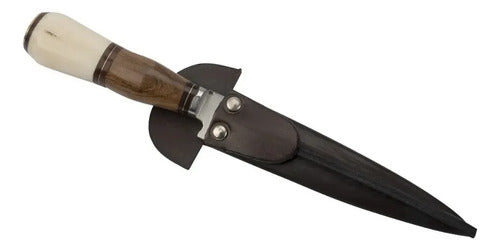Cuchillo Regional Cabo de Hueso y Madera 14 cm con Vaina · 8488 · foto 02