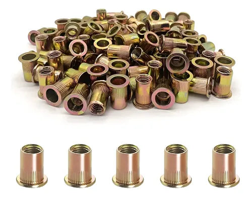 Remache Roscado Acero M8 Tuerca 50u