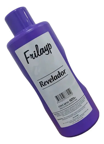 Revelador Decolorante 920 Ml Sin Amoníaco Frilayp Volumen 10