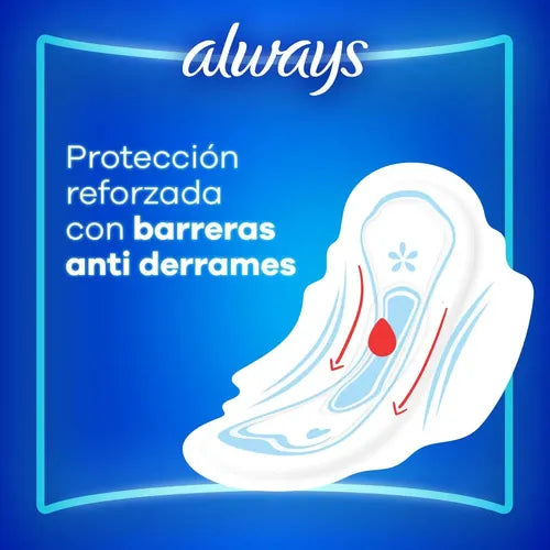 Toallitas Always Xtra Doble Protección con Alas Pack x 16 · 17600 · foto 02