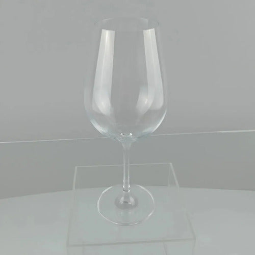 Set X 6 Copa Cristal Agua Vino Bohemia Sarah Titanium 520 Ml Color Transparente