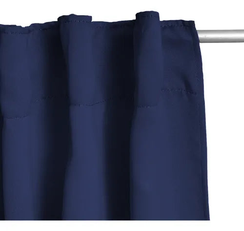 Cortinas Blackout Textil Living 130x210 Bordó