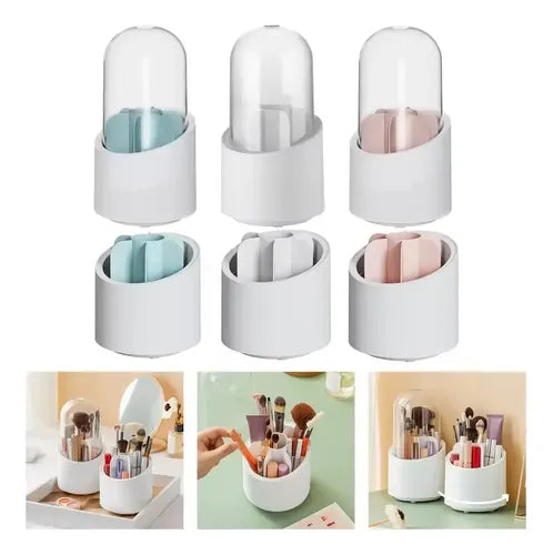 Porta Brochas Blanco Giratorio 360 Organizador Capsula Blanco · 6752 · foto 07