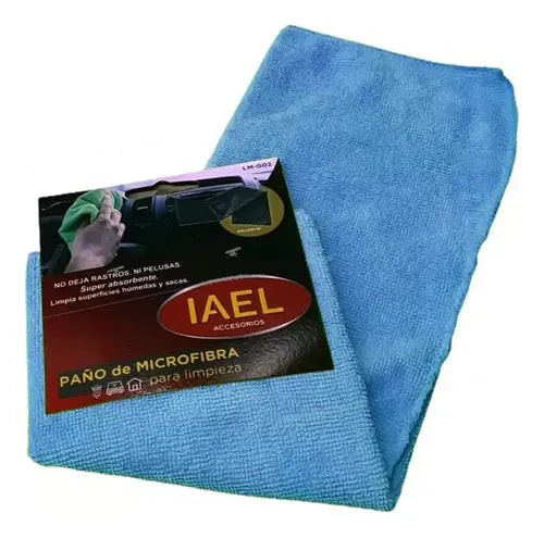 Paño Microfibra 40x40cm Iael Lm-002 Limpieza Superficies