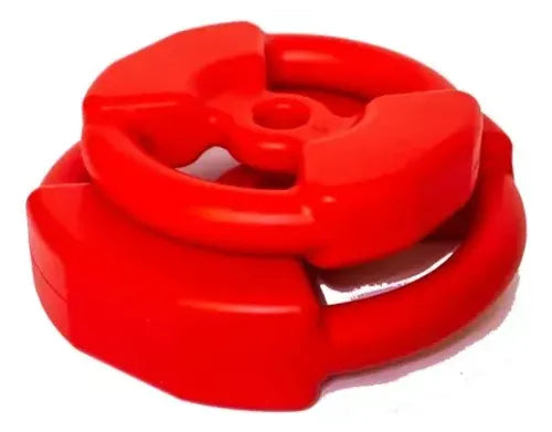 4 Discos 5kg con Agarre 30mm Pvc Pesa Plástico Body Pump Rojo · 16831 · foto 05