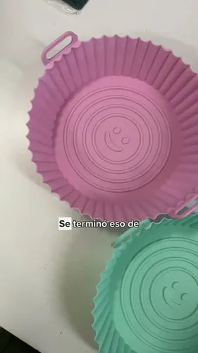 Bandeja Silicona Consaco Redonda Grande