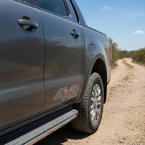 Calcos Ford Ranger 4x2 Del 2012-2018 2piezas 1 Par