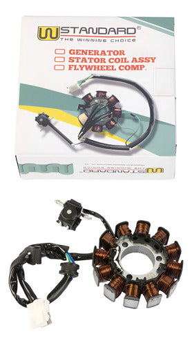 Estator Yamaha P/ Ys 250 Fazer / Xtz 250 Lander W Standard