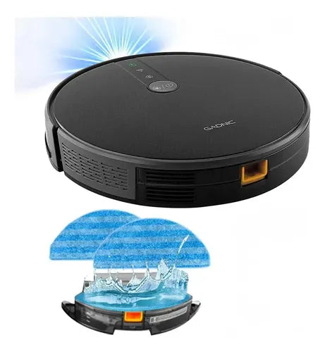 Aspiradora Robot Gadnic 3 en 1 Control App Voz 4 Modos Senso Negro · 20222 · foto 01