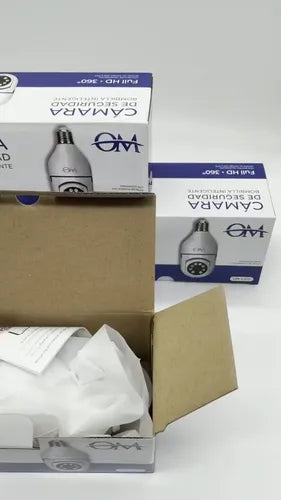 Camara Seguridad 360 Wifi Visión Nocturn