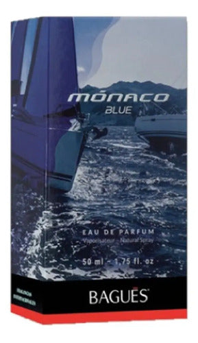 Perfume Bagués Masculino Cítrico Mónaco Blue Eau De Parfum 50ml