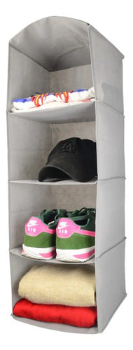 Organizador Colgante Tienda Pepino 4 Estantes