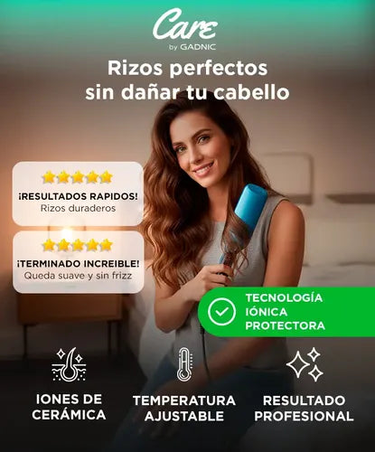Buclera Automática Gadnic de Cerámica con 14 Niveles Celeste · 17247 · foto 02