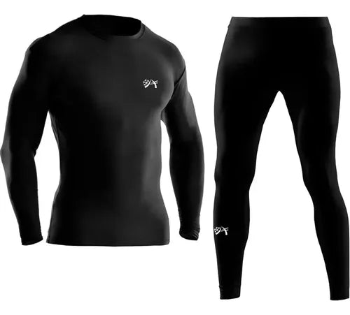 Kit Termico Alpina Frizado Extremo Negro Talle Xs S