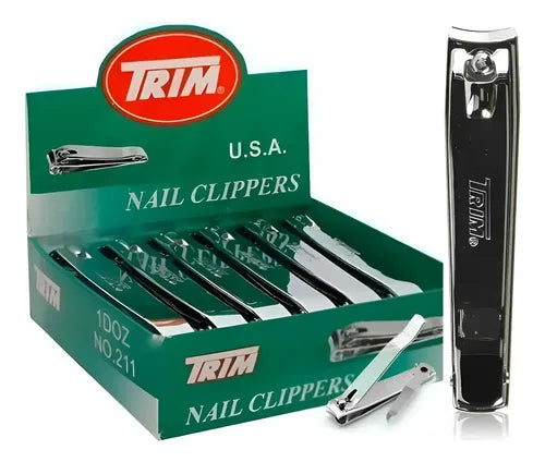 Set de Alicates Cortaúñas Trim Acero Inoxidable 7.5 cm X12 Plateado · 18414 · foto 03