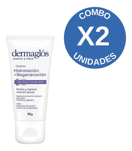 Crema para Manos Dermaglós Hidratación y Regeneración 50 g · 17682 · foto 02
