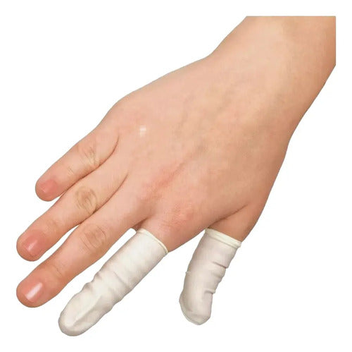 Guantes Dedos Látex 12u