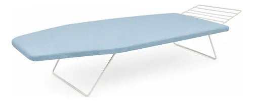 Tabla De Planchar Para Mesa Patas Posa Plancha Plegable Azul
