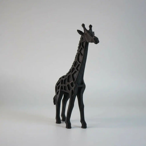 Estatua Decorativa Moderna Original Samago Jirafa 24cm