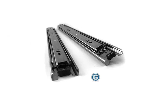 Corredera Telescópica Cajón Ducasse 40cm H45 Zincada 35kg