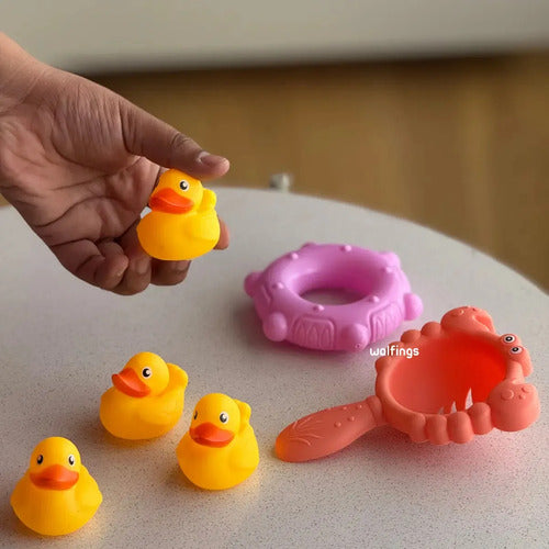 Patitos de Goma para el Baño Lanza Agua x4 · 16615 · foto 08