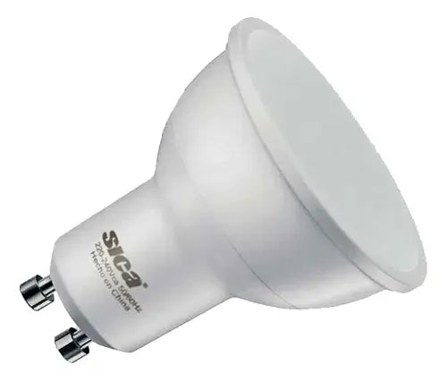 Pack X 10 Lámp. Dicroica Led 6w Blanco Cálido