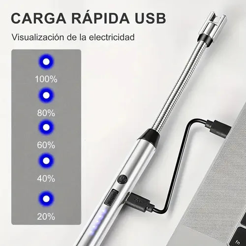 Encendedor Electrico Arq Bbq Usb Recarga