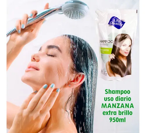 Life Quality Shampoo Dp X950 Manzana